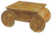 ROCOCO STYLE MARBLEIZED IONIC