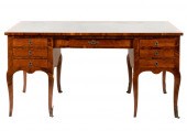 ROCOCO-STYLE MARQUETRY BUREAU
