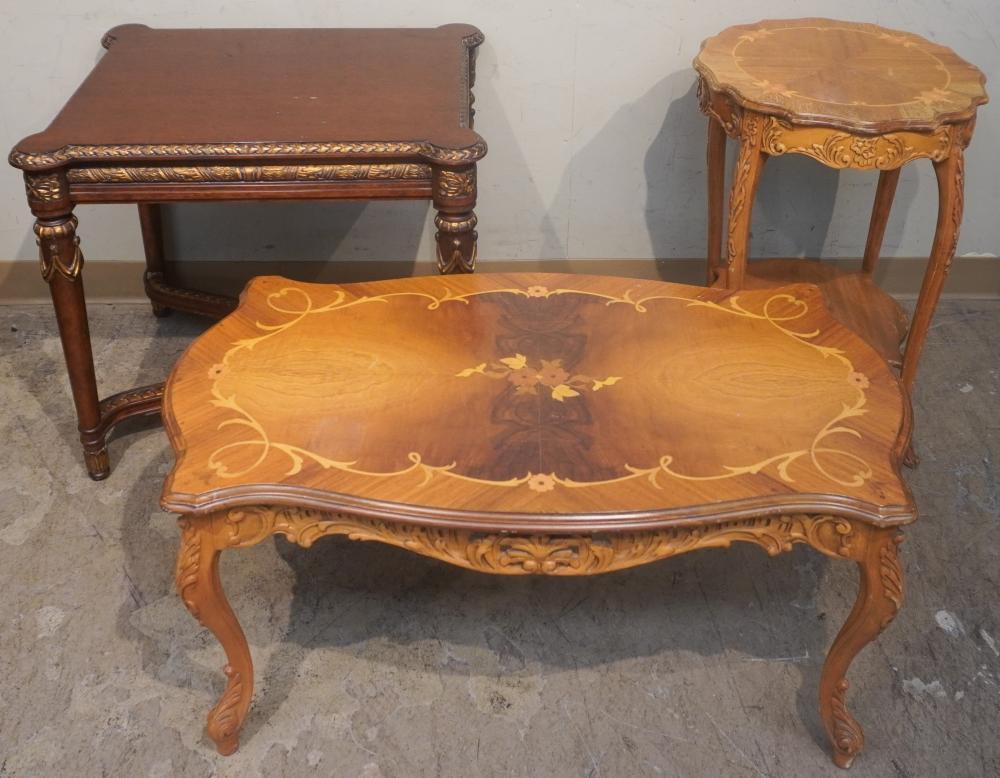 ROCOCO STYLE MARQUETRY FRUITWOOD