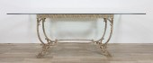 ROCOCO STYLE METAL AND GLASS D