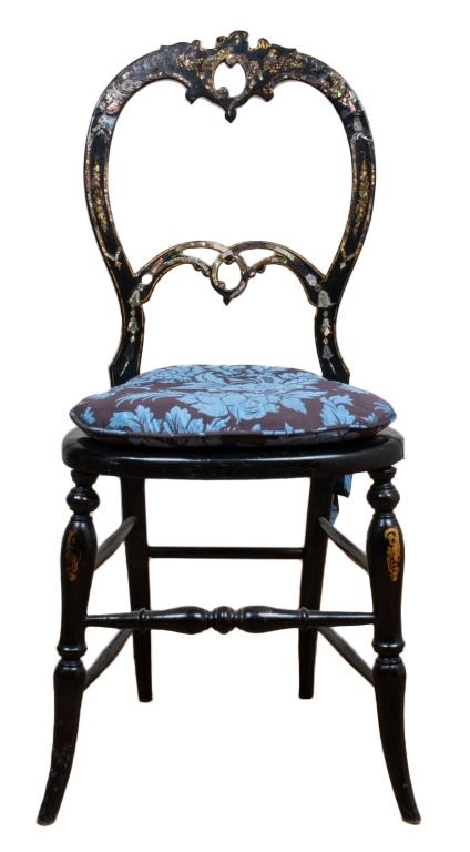 ROCOCO STYLE MOTHER-OF-PEARL INLAID
