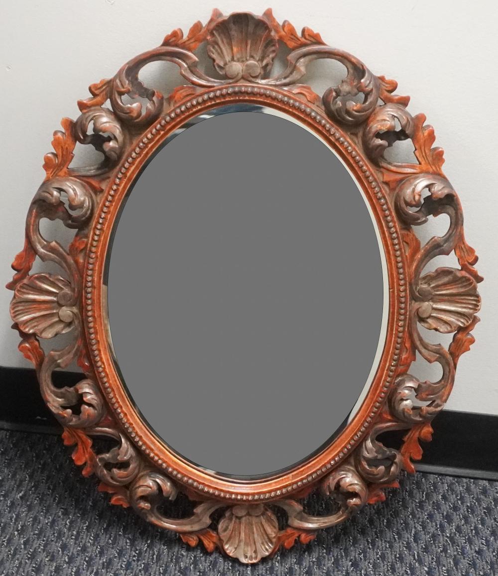 ROCOCO STYLE PAINTED WOOD HANGING