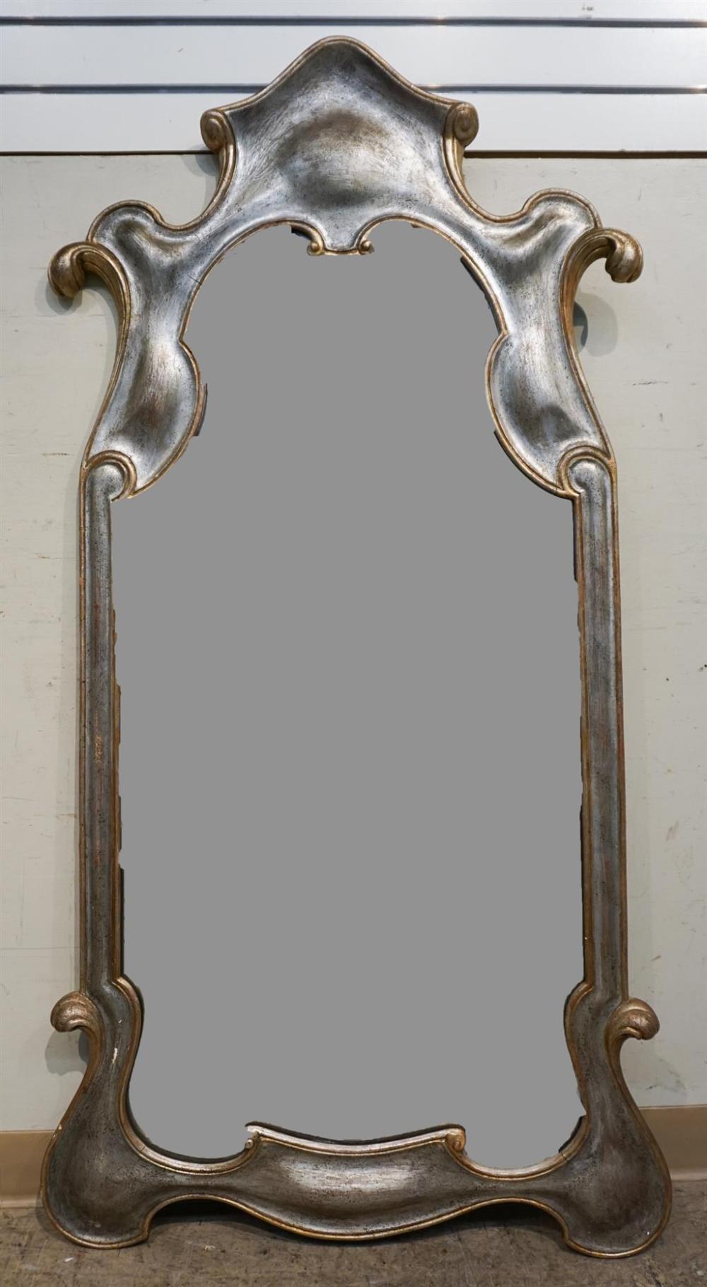 ROCOCO STYLE PARCEL GILT AND