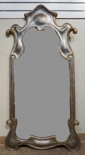 ROCOCO STYLE PARCEL GILT AND S