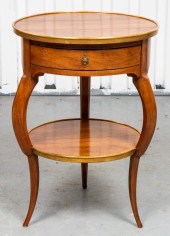 ROCOCO STYLE PARCEL GILT MAHOG