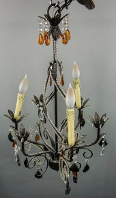 ROCOCO STYLE PATINATED METAL A