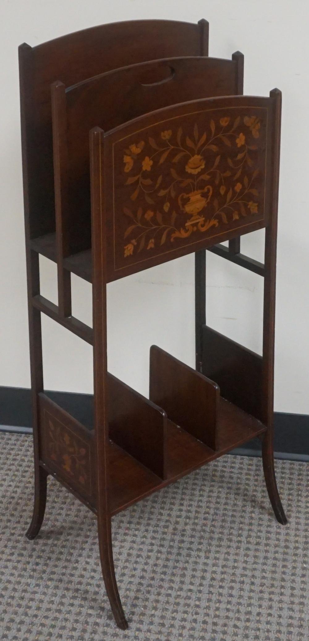 ROCOCO STYLE SATINWOOD MARQUETRY