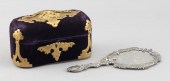 ROCOCO-STYLE SILVER HAND MIRRO