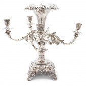ROCOCO STYLE SILVERPLATE FOUR-