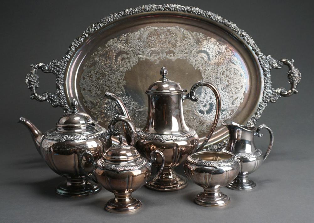 ROCOCO STYLE SILVERPLATE SIX