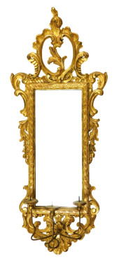 ROCOCO STYLE WALL MIRROR, 20TH