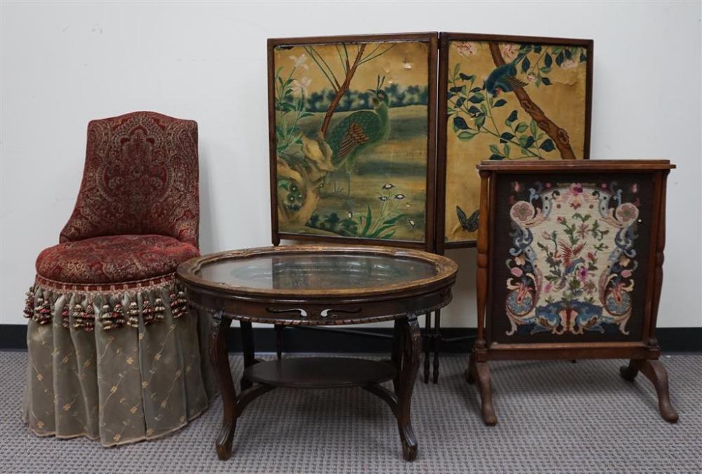 ROCOCO STYLE WALNUT OVAL PROFILE
