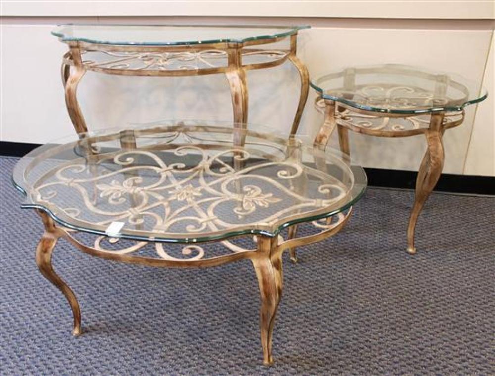 ROCOCO STYLE WHITE PATINATED