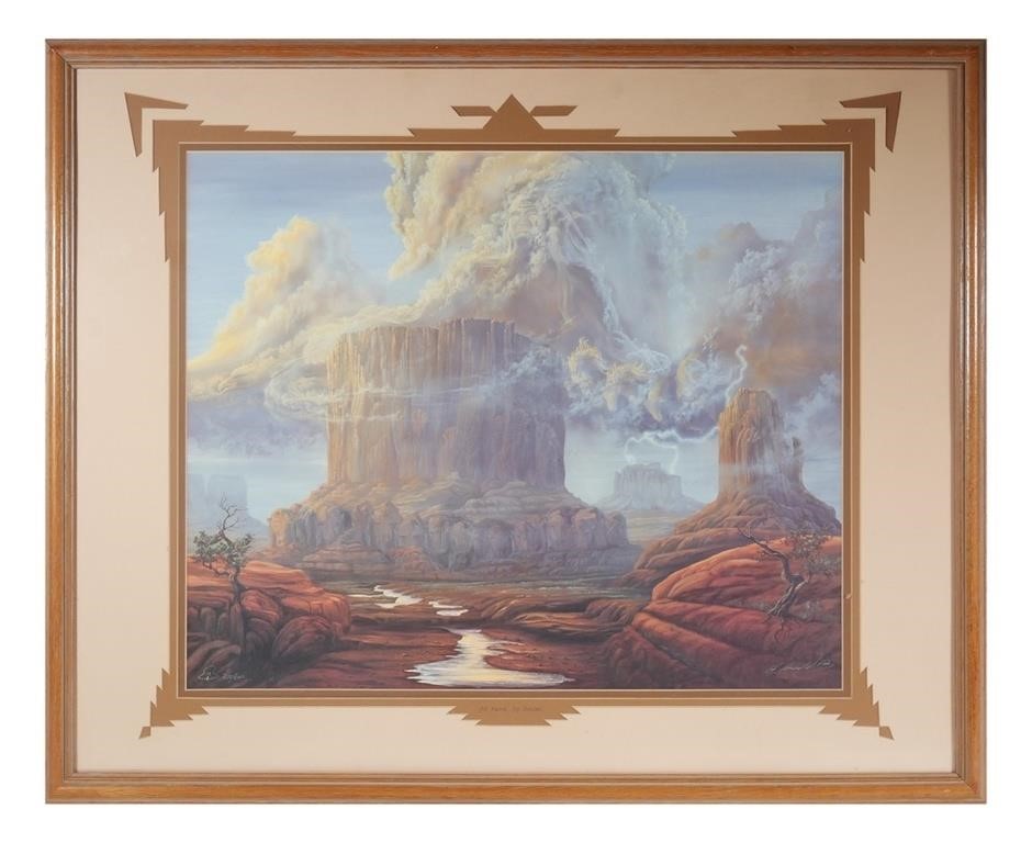 ROD BEARCLOUD BERRY PRINT AS
