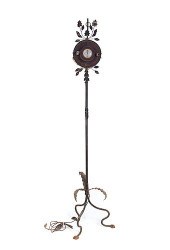 ROD IRON CLOCK CANDELABRAMeasu