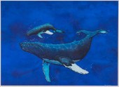 ROD JOHNSON WATERCOLOR ON PAPE