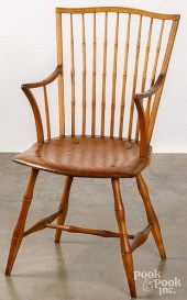 RODBACK WINDSOR ARMCHAIR, EARL