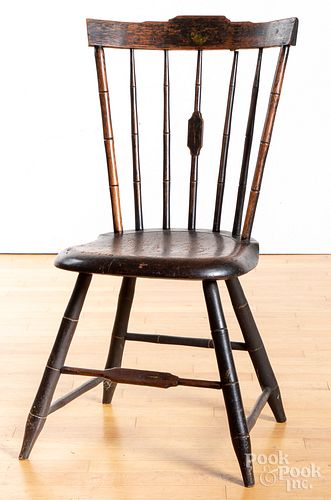 RODBACK WINDSOR SIDE CHAIR, CA.