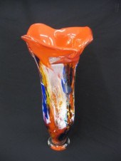 Roddy Capers Art Glass Vase co