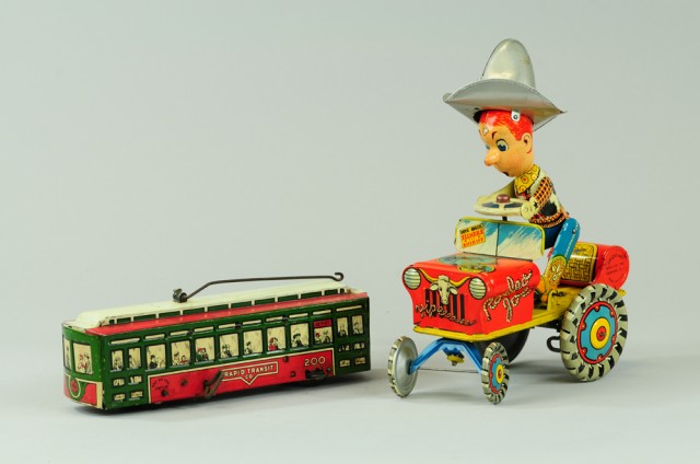 RODEO JOE AND RAPID TRANSIT TOY