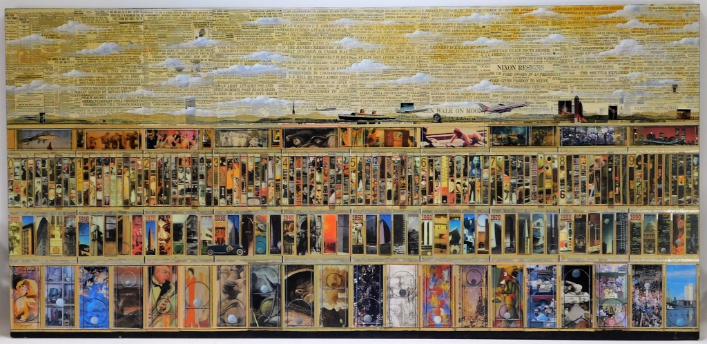 RODERICK SLATER COLLAGE MIXED MEDIA