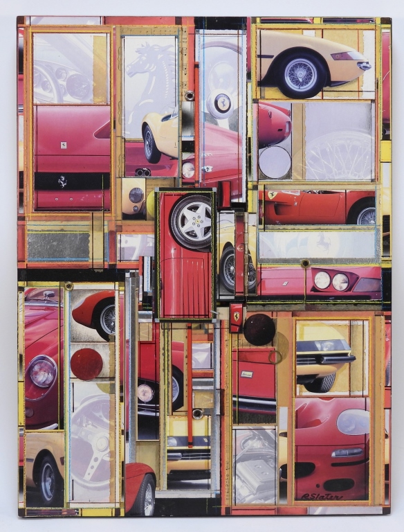 RODERICK SLATER FERRARI MIXED MEDIA