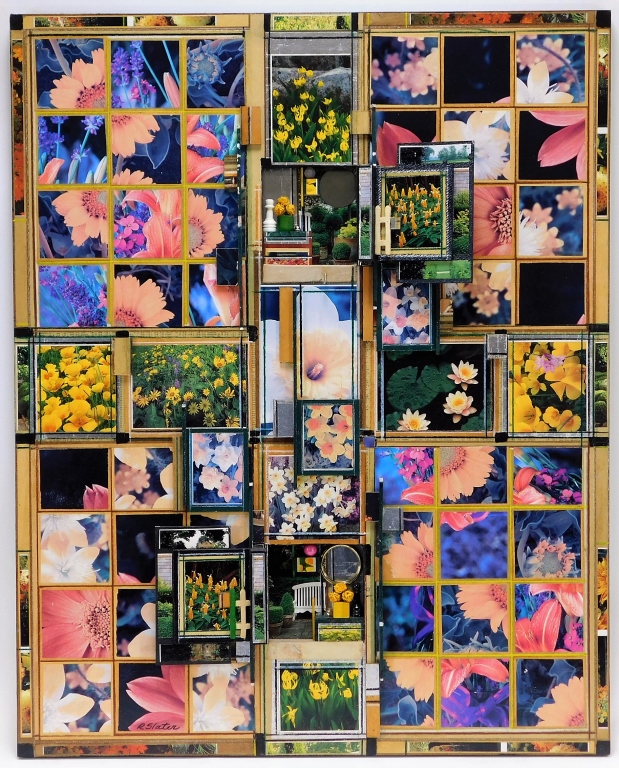 RODERICK SLATER PETAL COLLAGE MIXED
