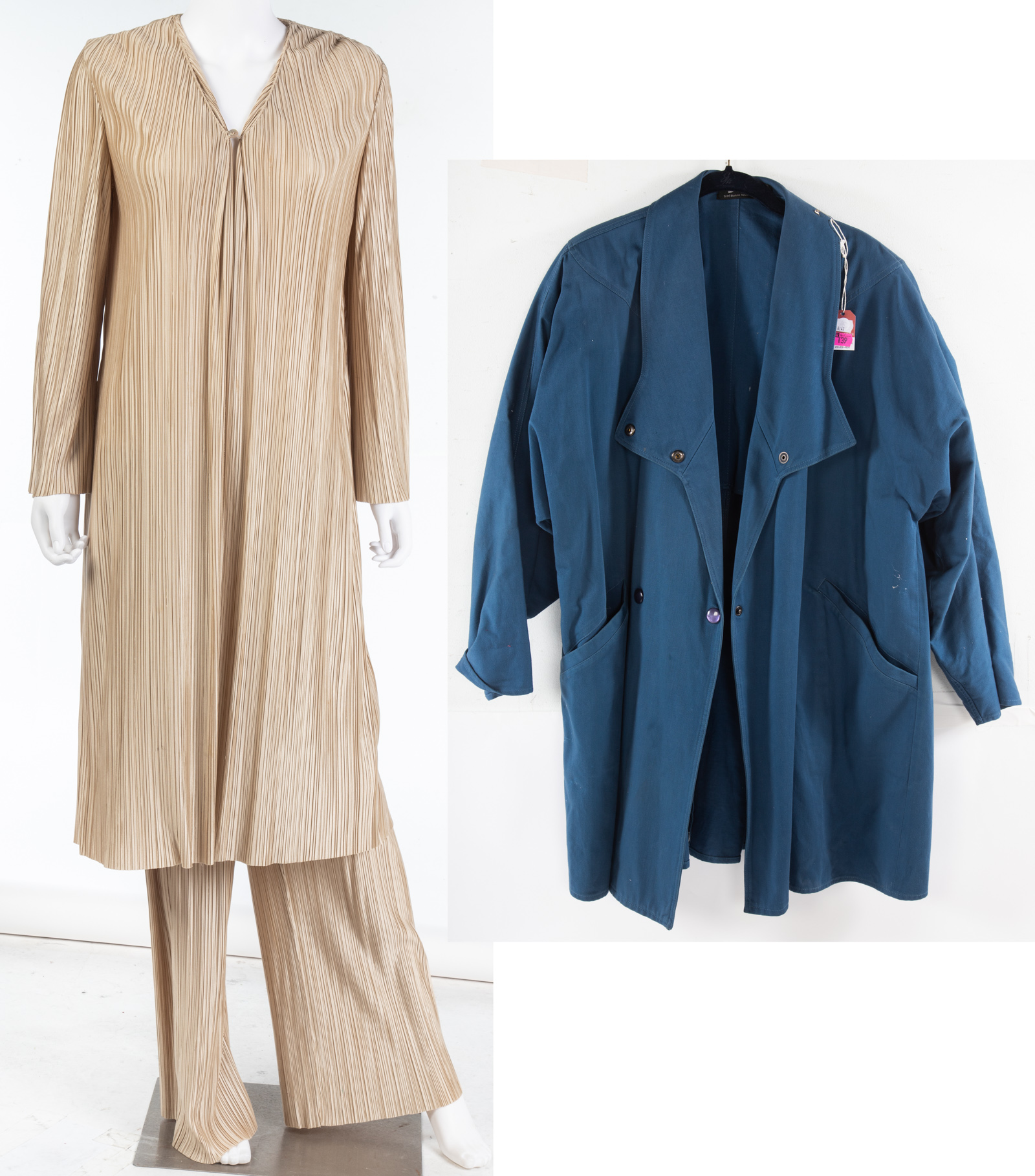 RODIER PLEATED PANTSUIT AND DELYA