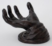 RODIN STYLE "HAND" BRONZE SCUL