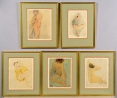 RODIN'S DOUZE AQUARELLES INEDI