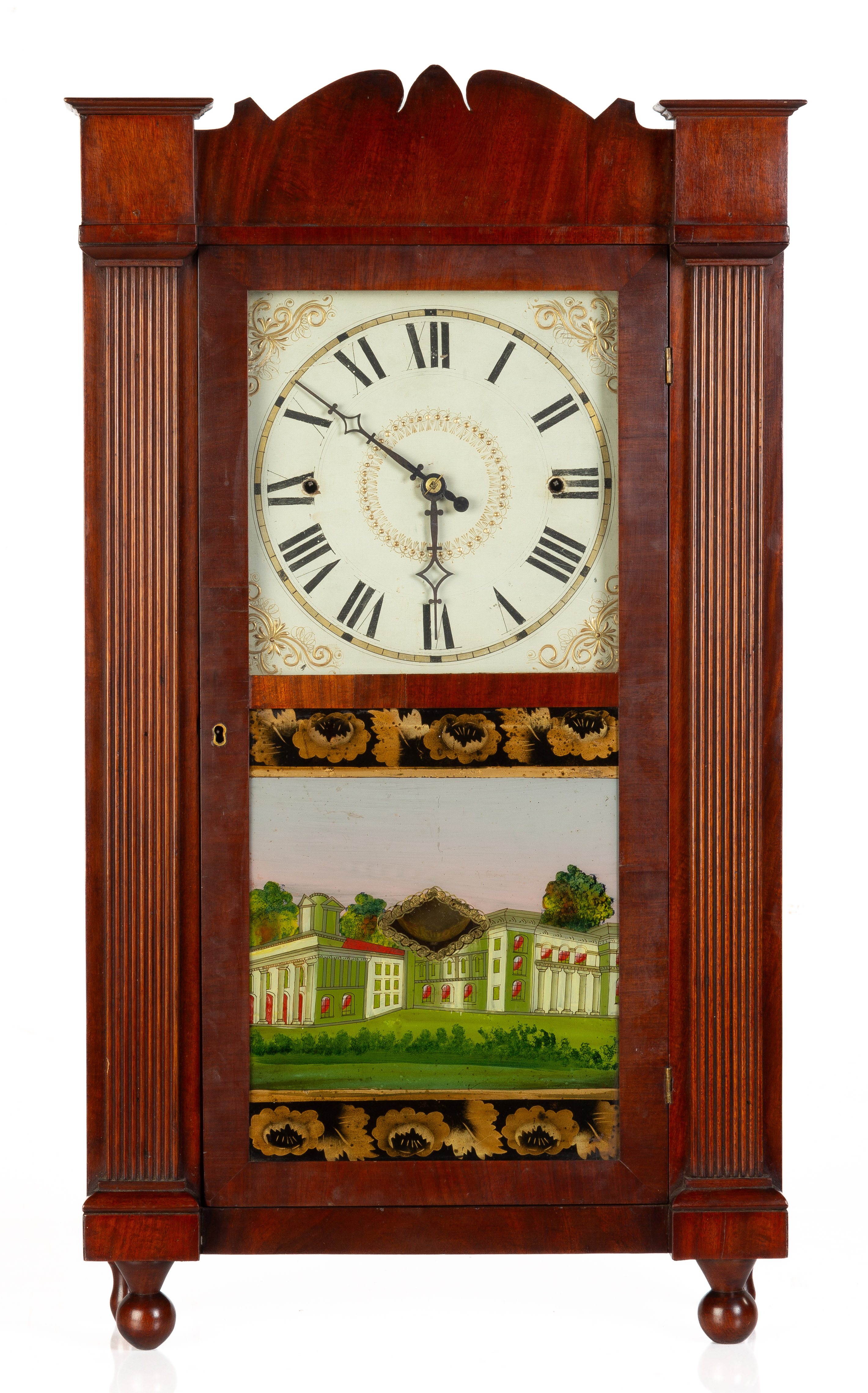 RODNEY BRACE RARE REEDED COLUMN AND