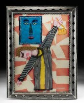 RODOLFO MORALES COLLAGE "LA DA