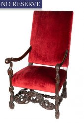[ROERICH] A SQUARE-BACK CHAIR