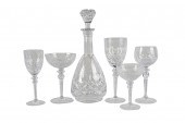 ROGASKA CRYSTAL STEMWARE SERVI