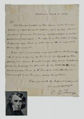 Roger B. Taney autograph lette
