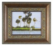 ROGER BANSEMER, EGRET IN WETLA