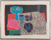 ROGER BEZOMBES. CUBIST STILL L