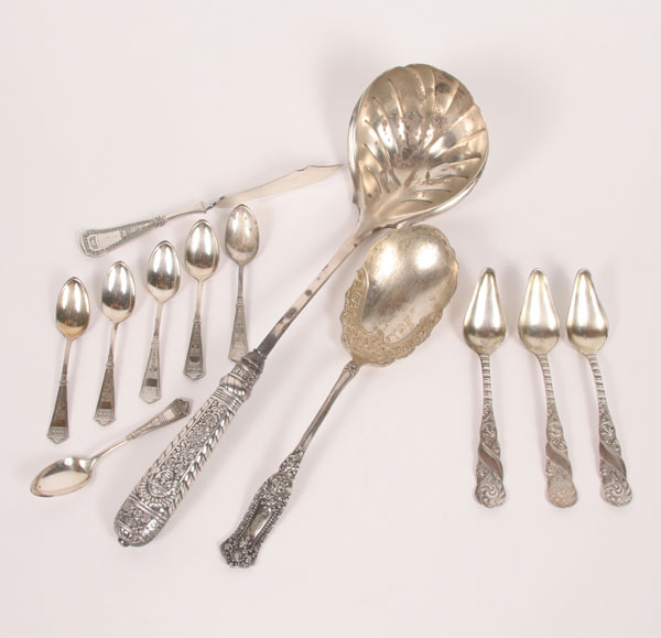 Roger Bros. silverplate items