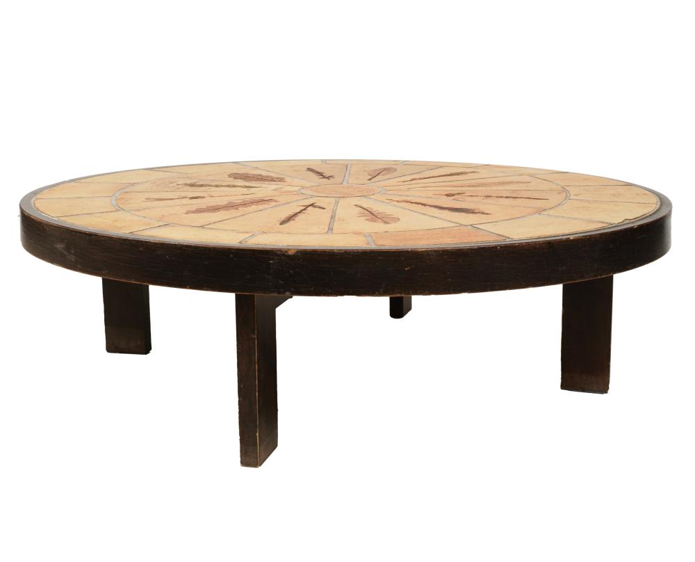 ROGER CAPRON: OVAL COFFEE