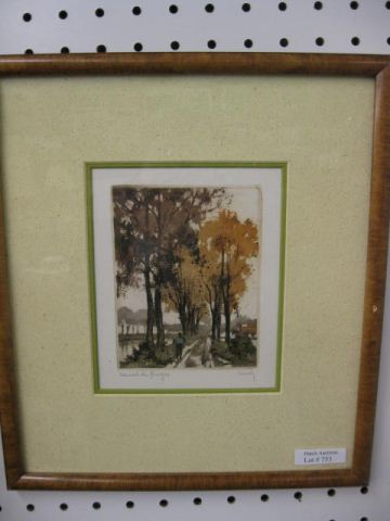 Roger Hebbelinck Drypoint