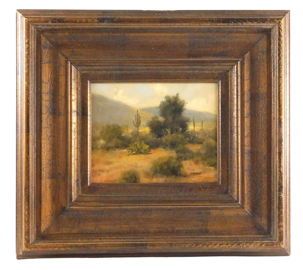 ROGER LUNDSKOW (20TH C.) OIL ON