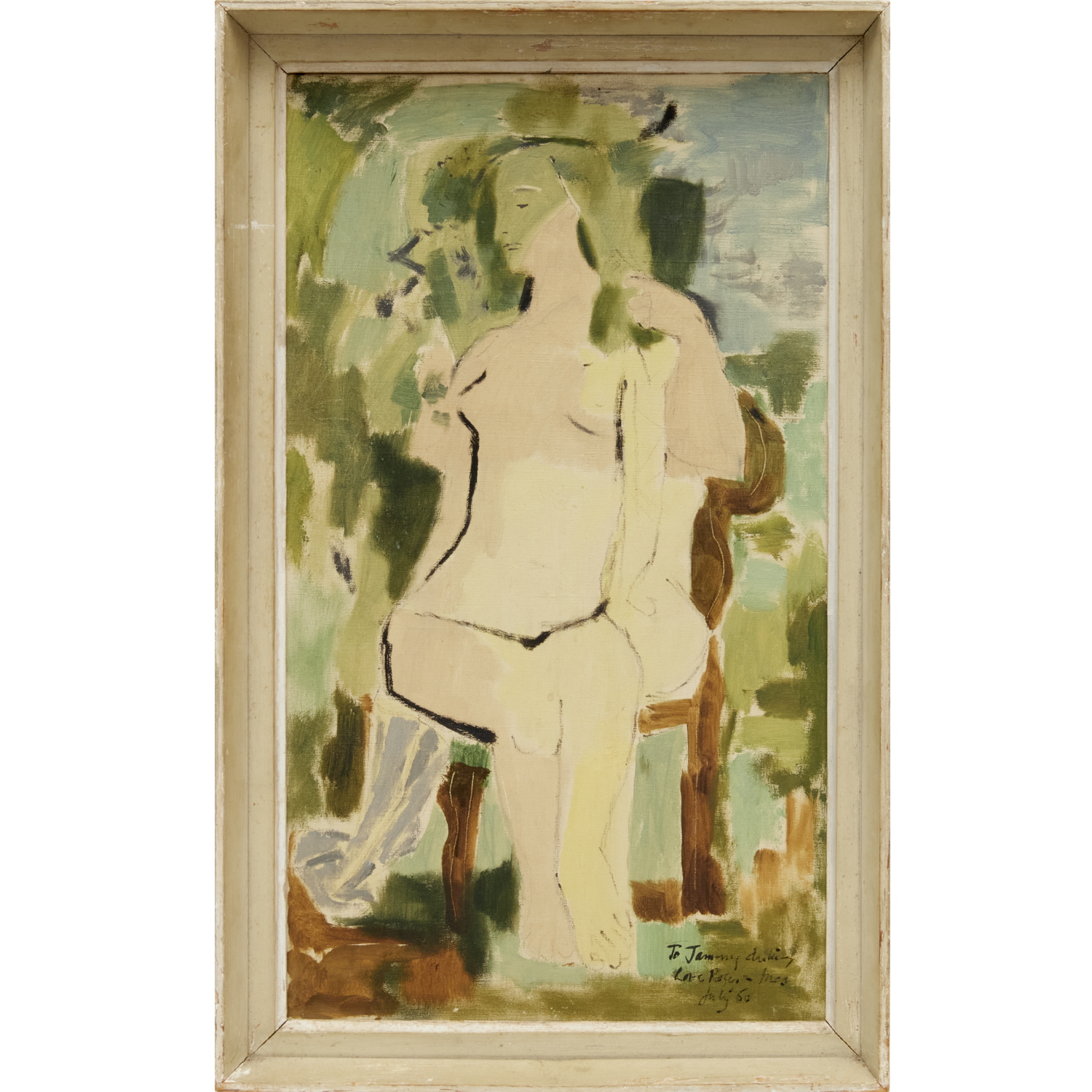 ROGER MAS (ATTRIB.), OIL ON