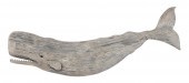 ROGER MITCHELL CARVED WOODEN W