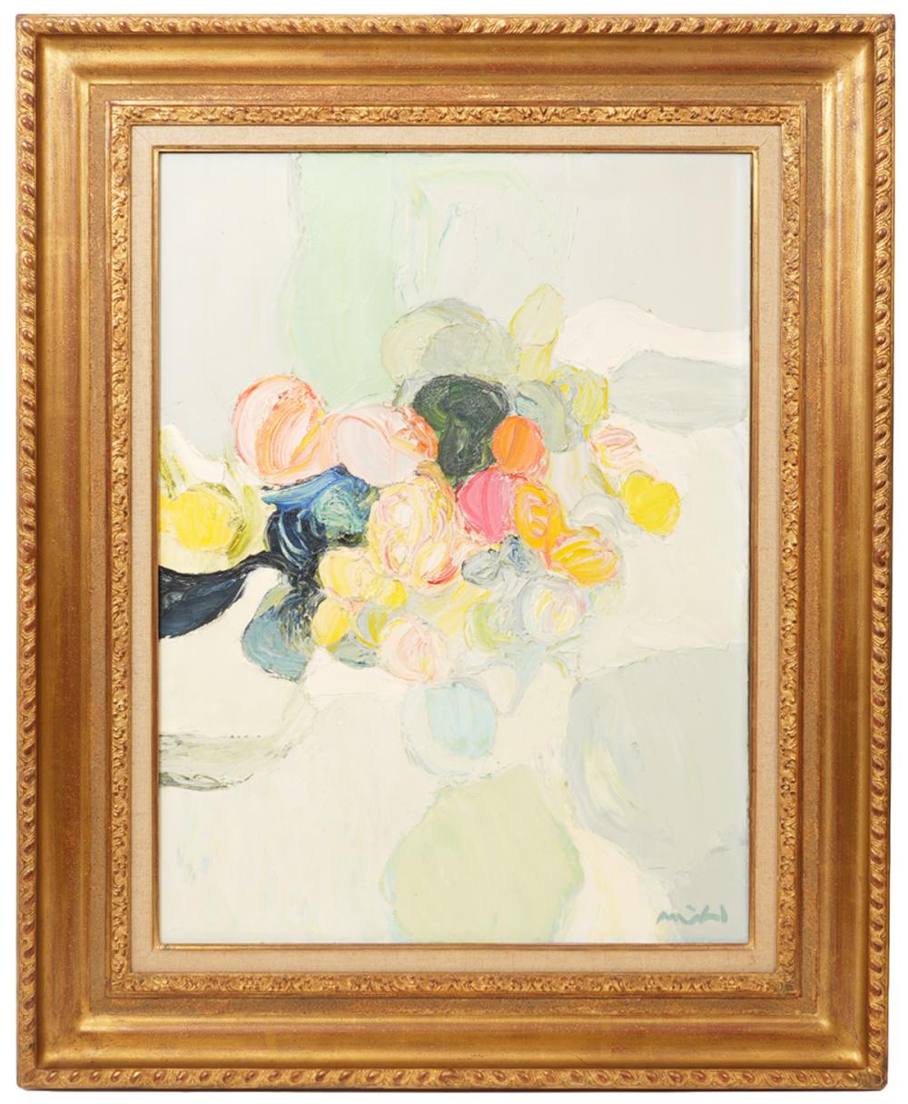 ROGER MUHL 'BOUQUET' OIL PAINTING -
