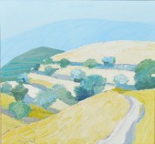 ROGER MUHL 'PROVENCE' OIL ON C