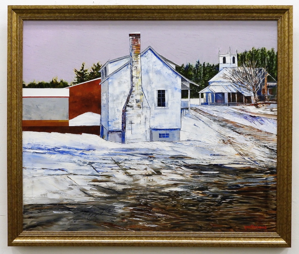 ROGER PONTBRIAND WINTER CHURCH