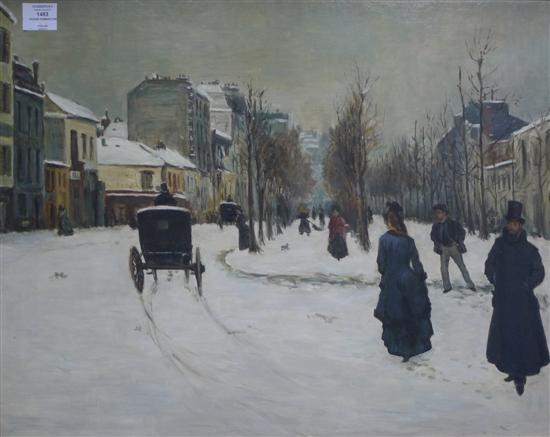 Roger Remington three oils on board