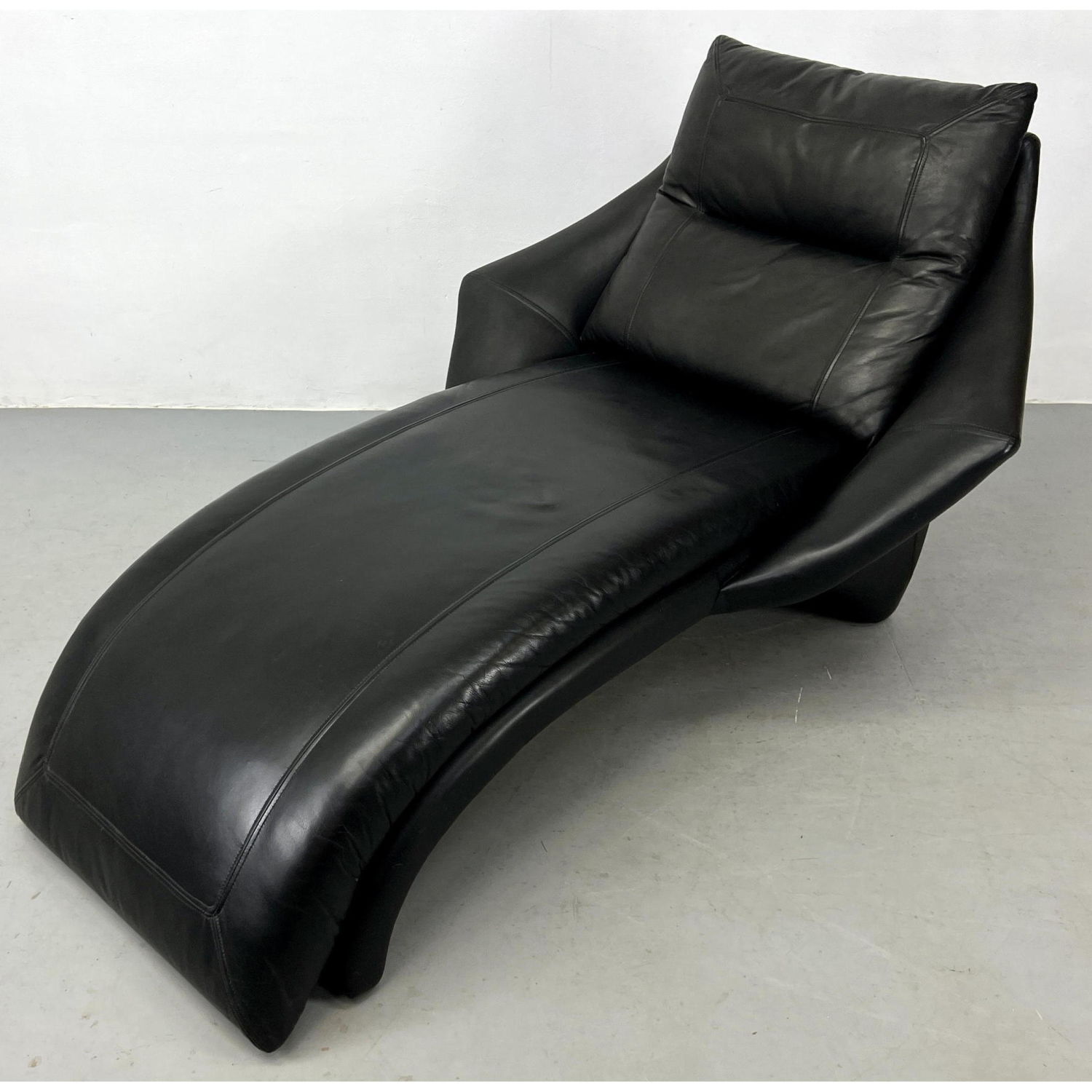 ROGER ROUGIER Black Leather