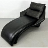 ROGER ROUGIER Black Leather Mo