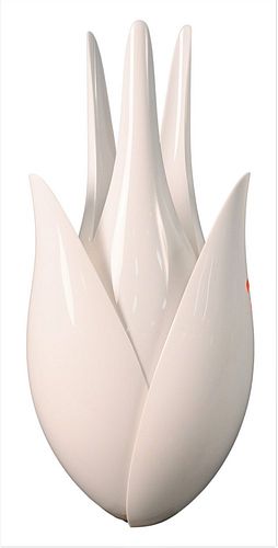 ROGER ROUGIER TULIP LAMP, ACRYLIC